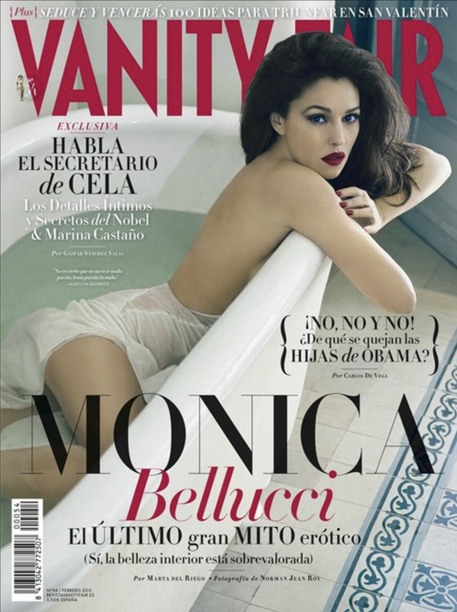 Monica Bellucci By Norman Jean Roy for Vanity Fair Espana February 2013