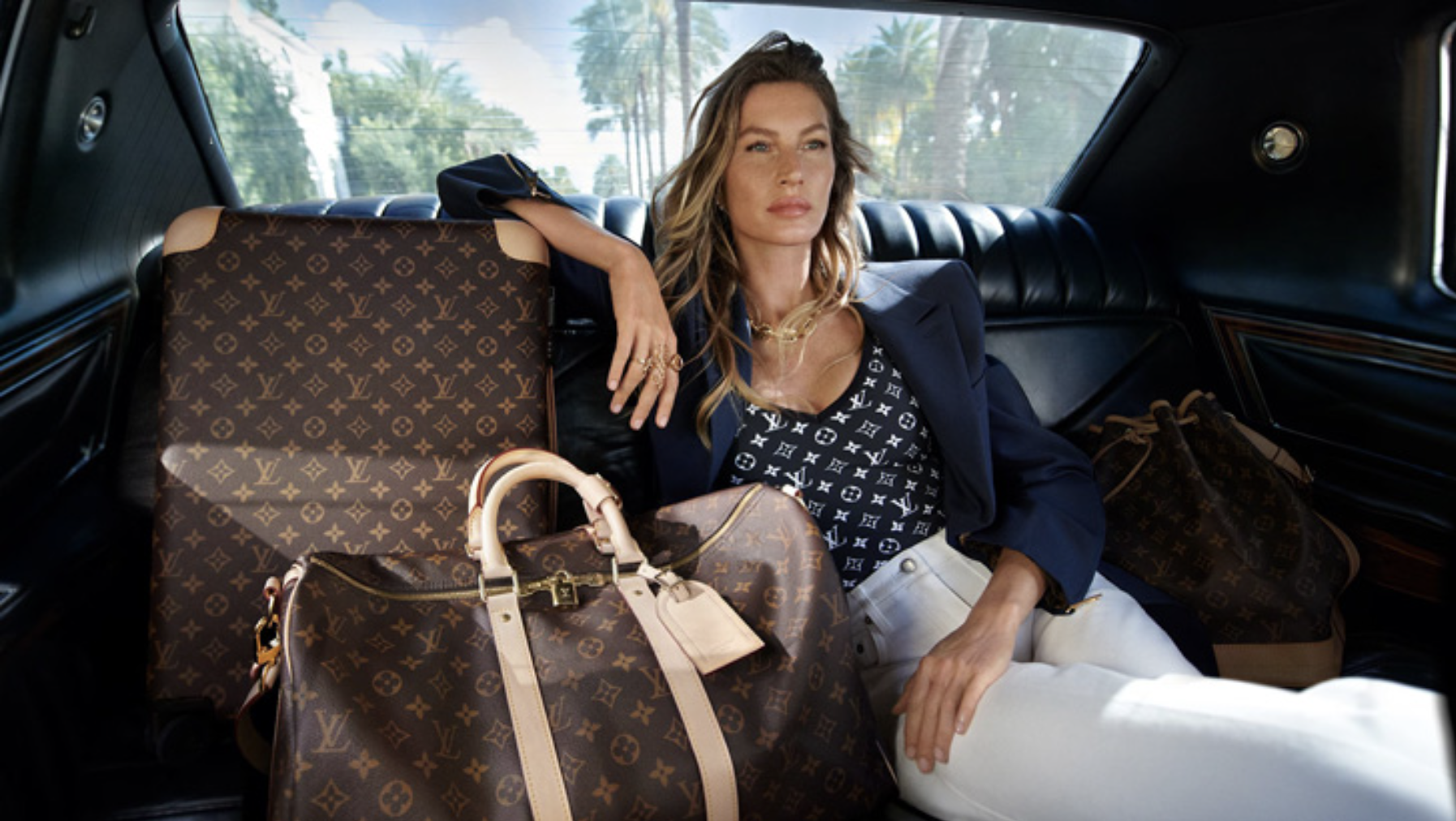 Gisele Bundchen Knows 'Horizons Never End' in Louis Vuitton Luggage  Campaign — Anne of Carversville