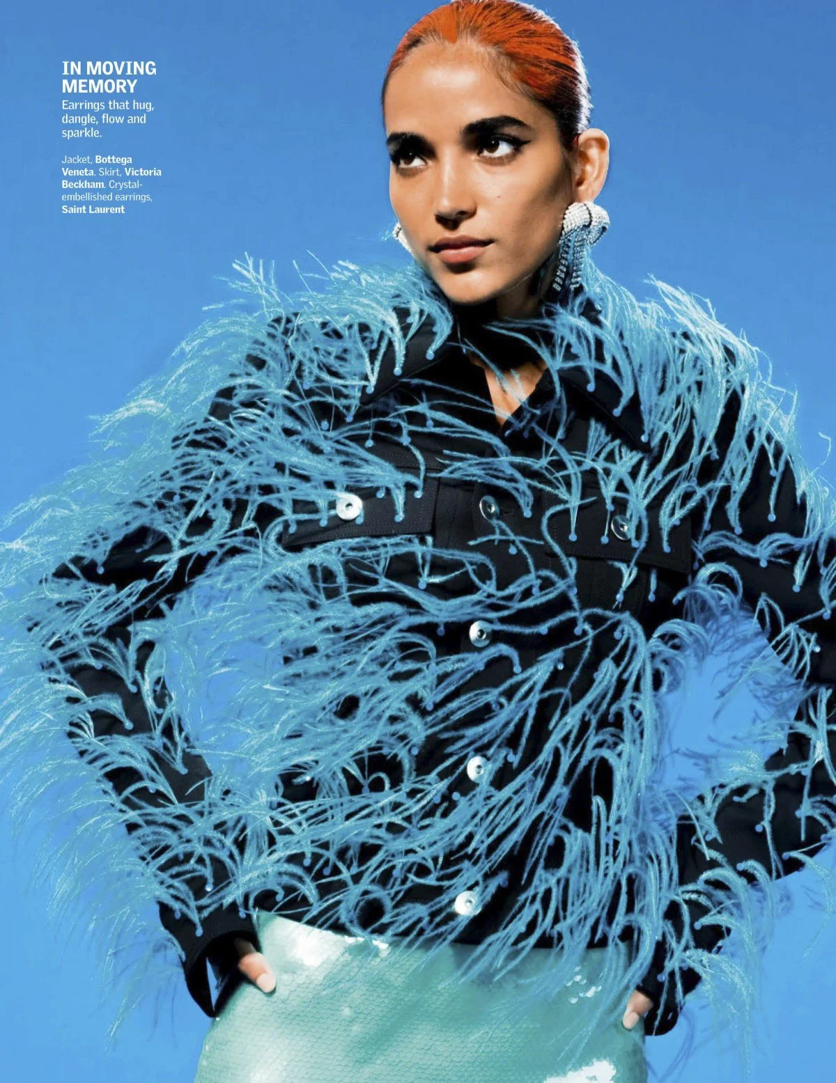 Amrit Poses in 'Extra Love' by Cruz Valdez for Vogue India December ...