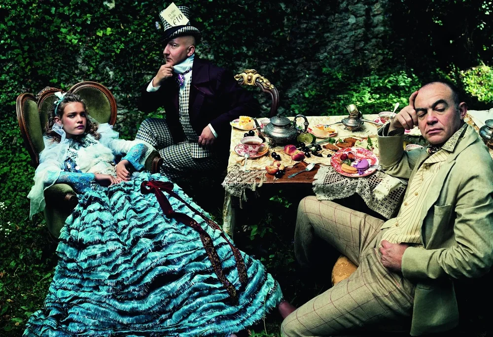 Natalia Vodianova 'Alice in Wonderland' by Annie Leibovitz for Vogue US