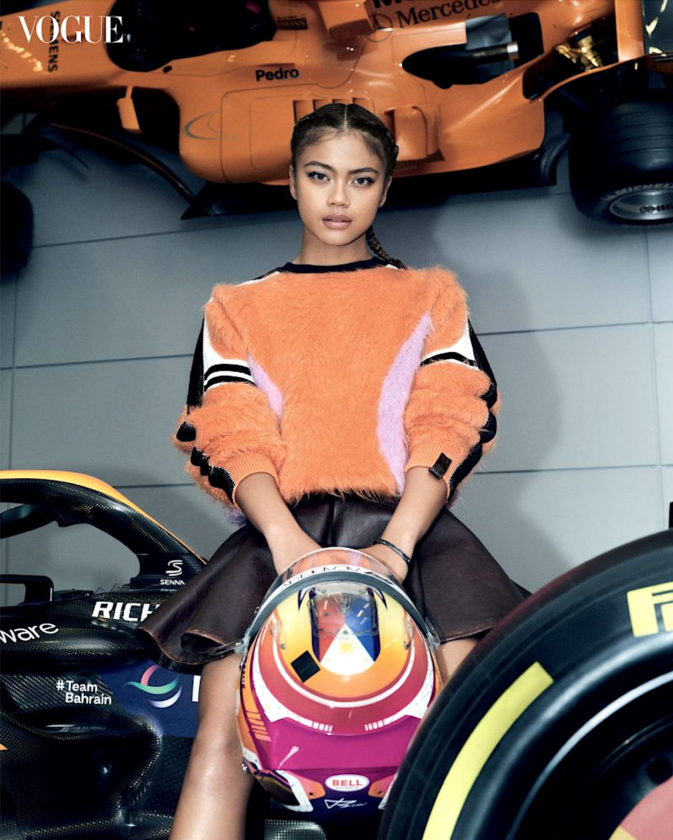 Formula 1 Racer Bianca Bustamante for Vogue Philippines July — Anne of ...
