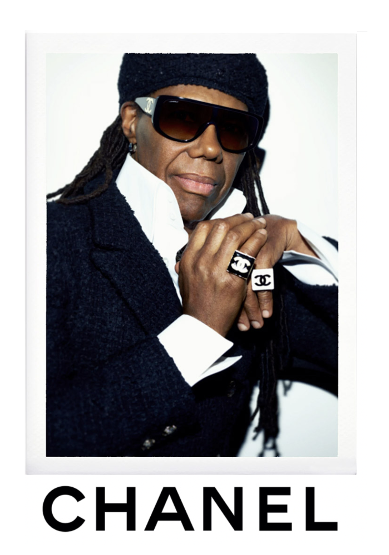Nile Rogers: Muscian, Composer, Producer in Chanel Eyewear 2023 Campaign —  Anne of Carversville