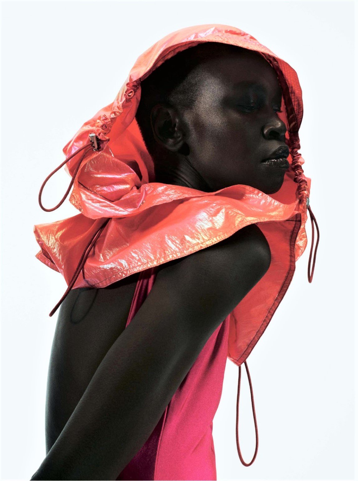 Alek Wek Delivers 'Colour Pop' Joy in The Sunday Times Style by Paola Kudacki — Anne of