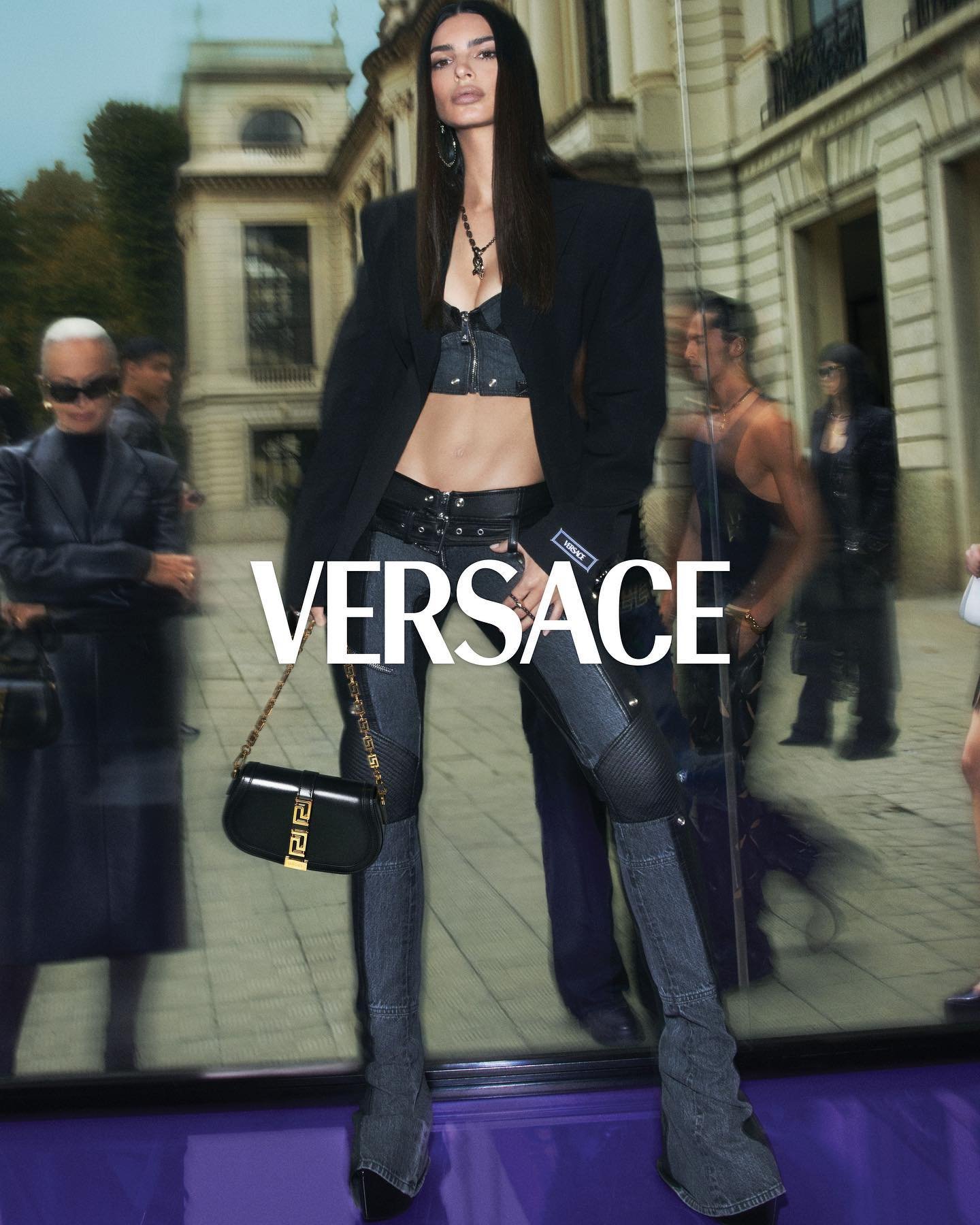 Sora Choi and Steinberg - VERSACE RESORT 2023 - campaigns