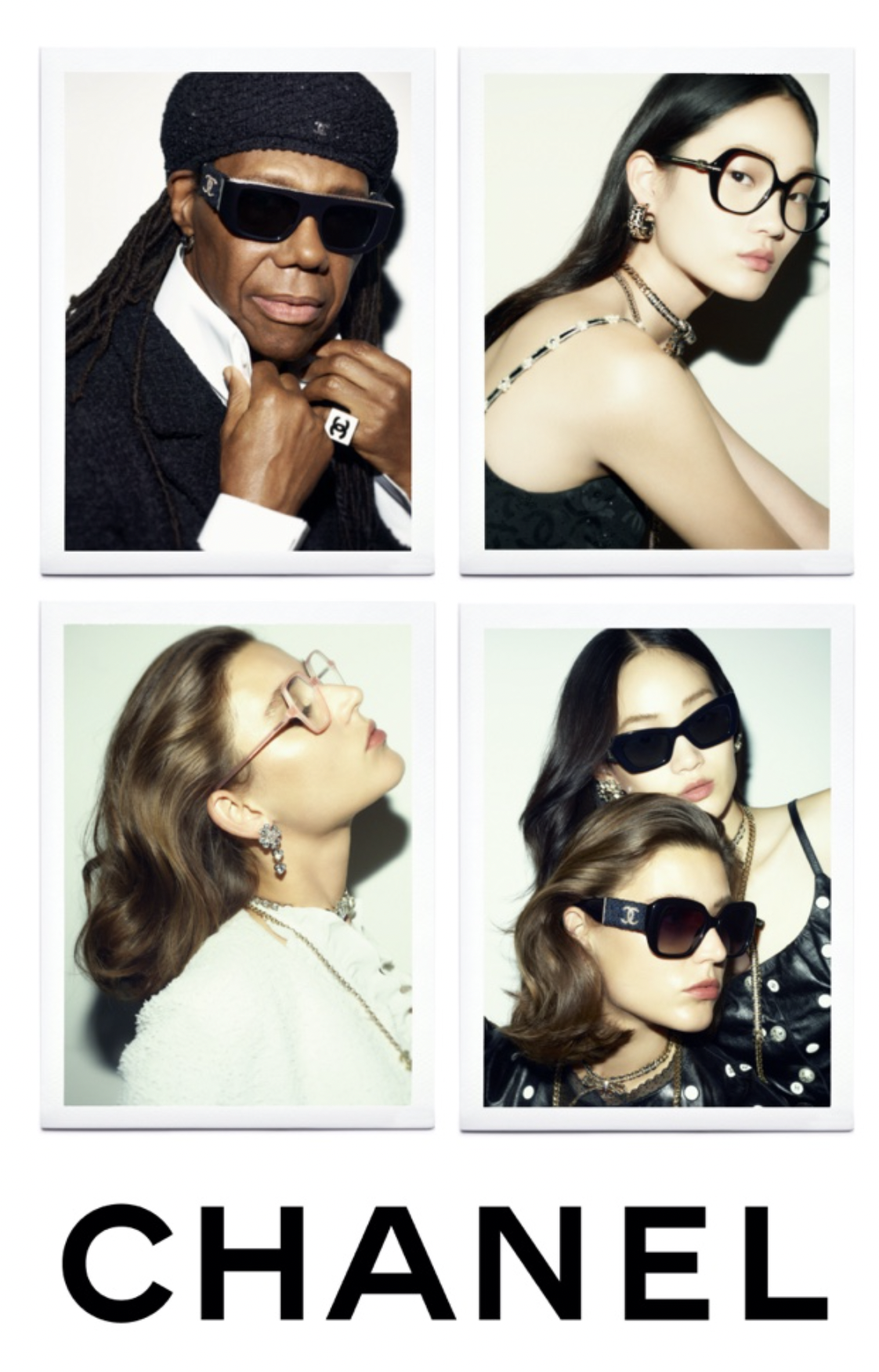 Chanel Eyewear 2023 Campaign Channels Disco Glam by Karim Sadli — Anne of  Carversville