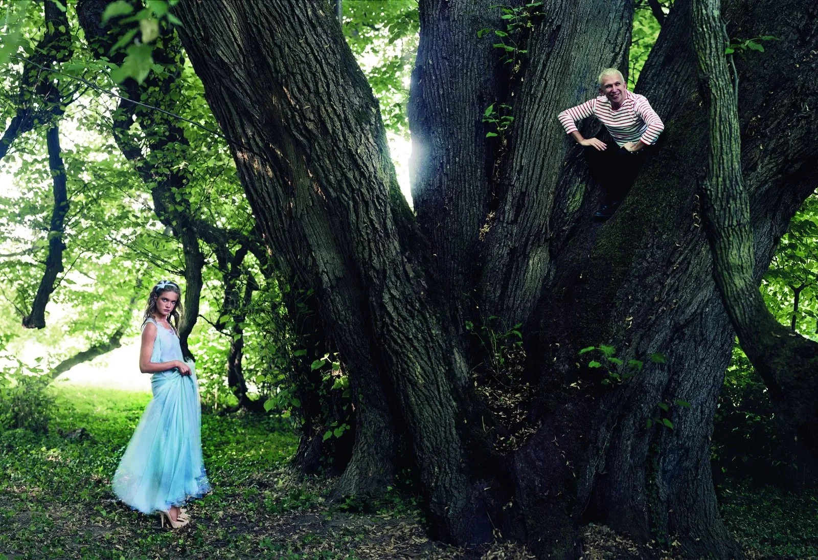 Natalia Vodianova 'Alice in Wonderland' by Annie Leibovitz for Vogue US