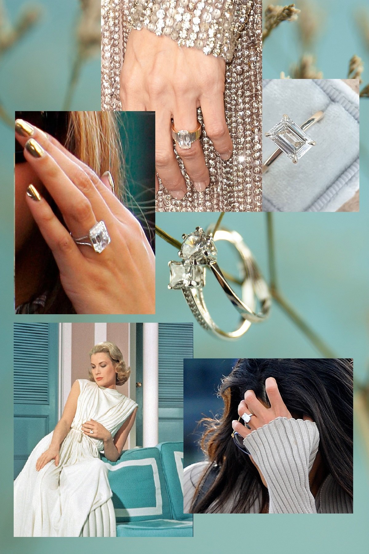 Women Ring Luster big diamond emerald rings lab grown diamond rings for  wedding, 19gm at Rs 11500 in Surat