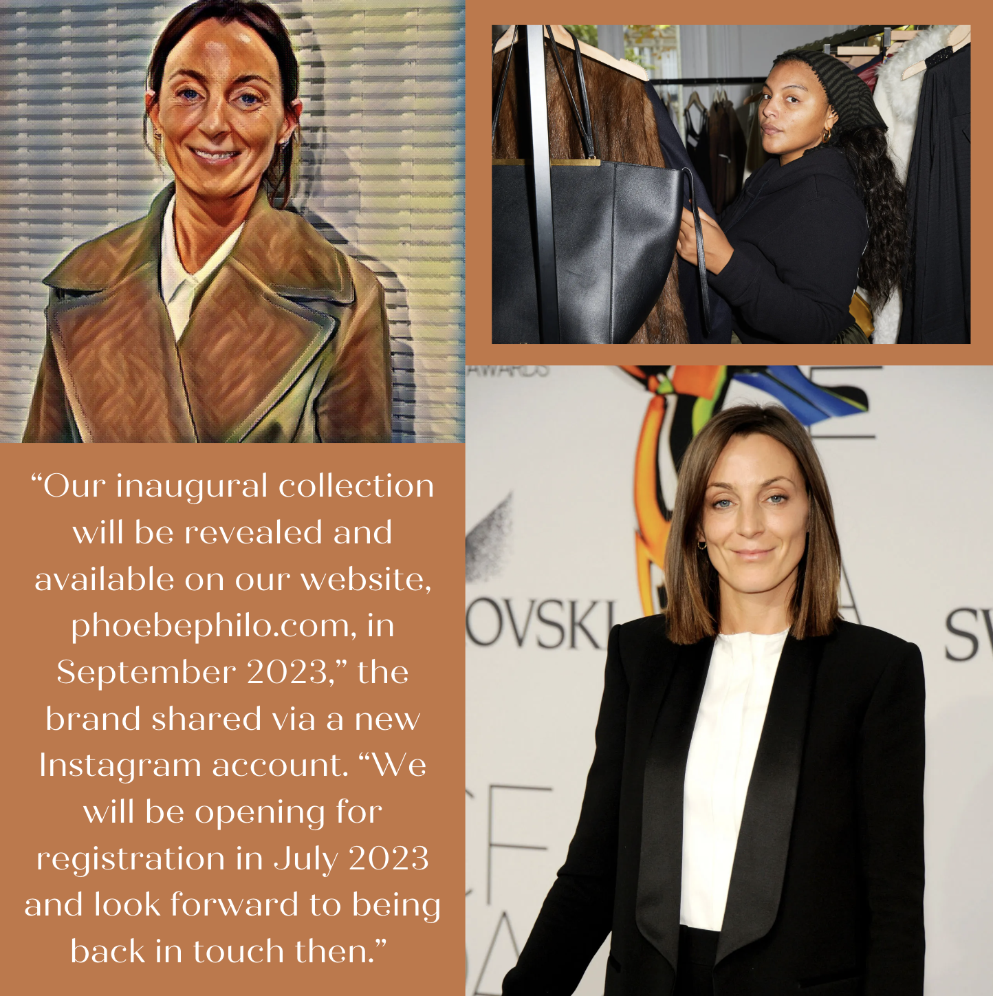 Phoebe Philo Returns in September 2023: Sound the Trumpets! — Anne