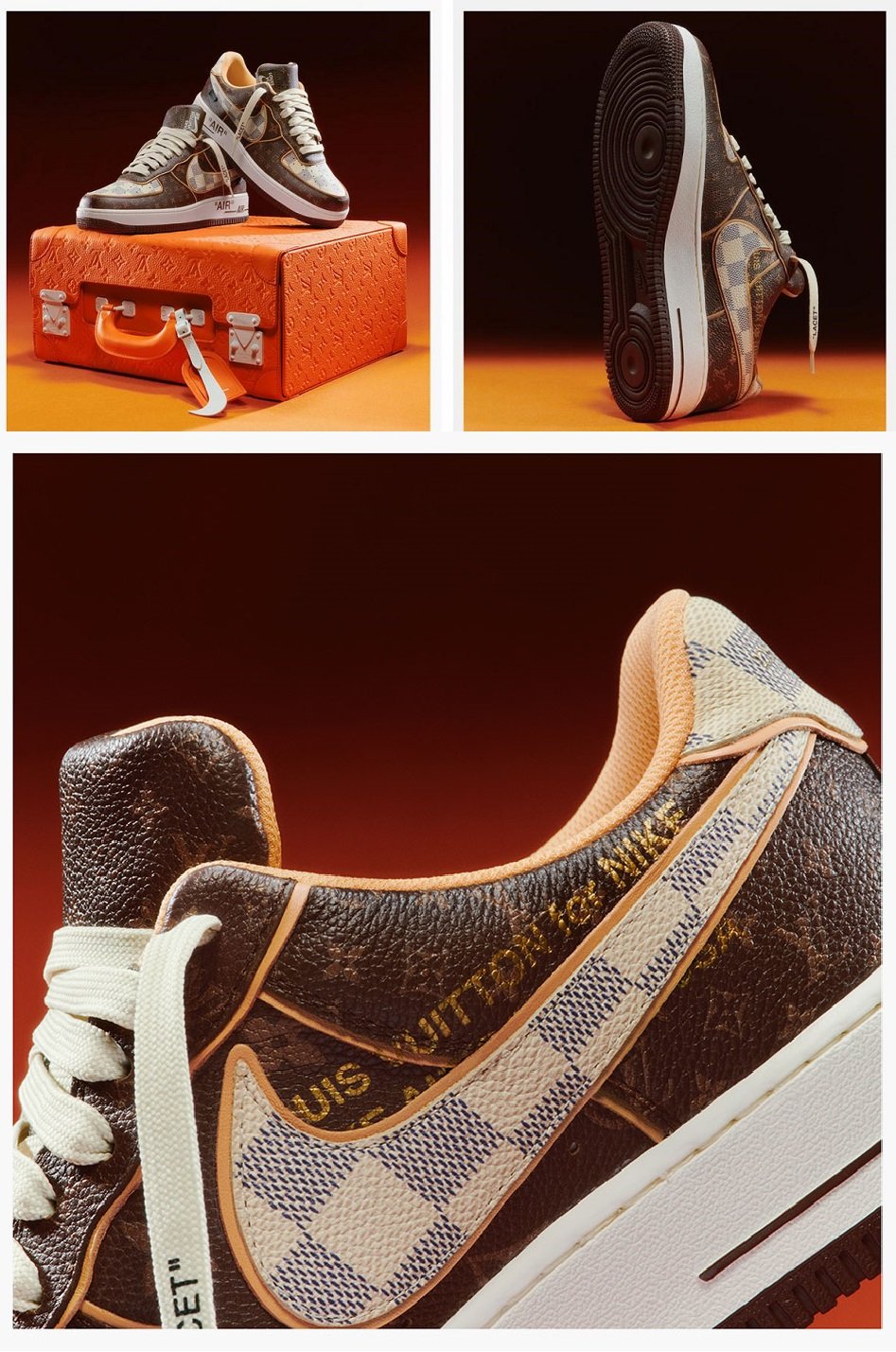 Sotheby's Charity Auction of Louis Vuitton x Nike 'Air Force 1' — Anne of  Carversville