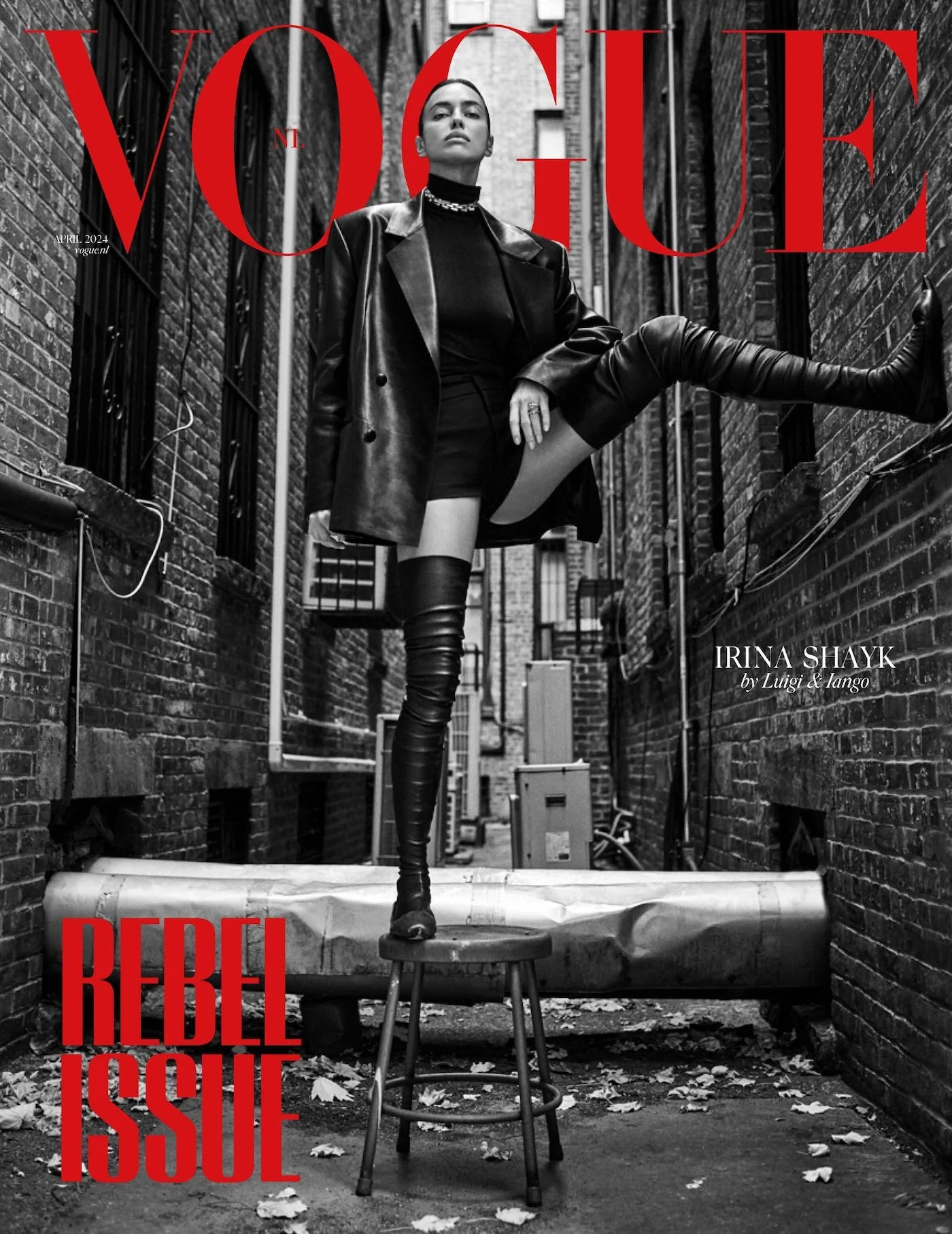 Irina Shayk Covers Vogue Netherlands April 2024 'Rebel