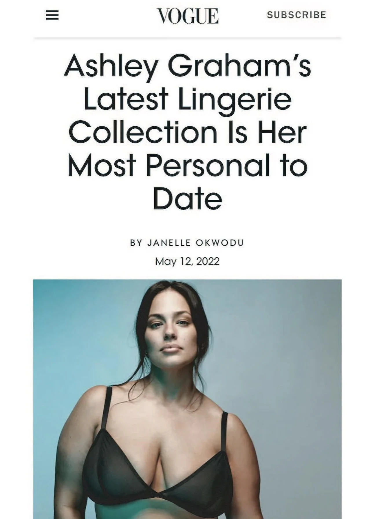 Knix x Ashley Graham Lingerie Collection Release