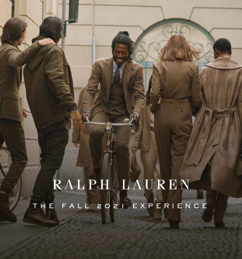 Ralph Lauren Shot Purple Collection Fall 2021 Campaign in Milan, Home to  New Flagship — Anne of Carversville