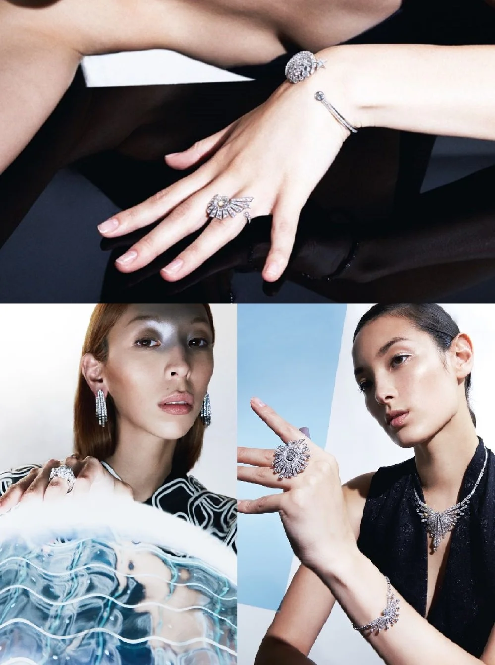 Issa Lish and Tiana Tolstoi in 'Citizen of the Universe' Jewelry Story