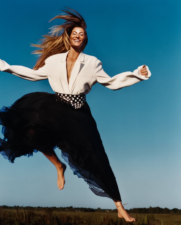 Gisele Bundchen As a 'Hot Ticket' in ELLE US May 2000 by Gisele Bundchen As a 'Hot Ticket' in ELLE US May 2000 by