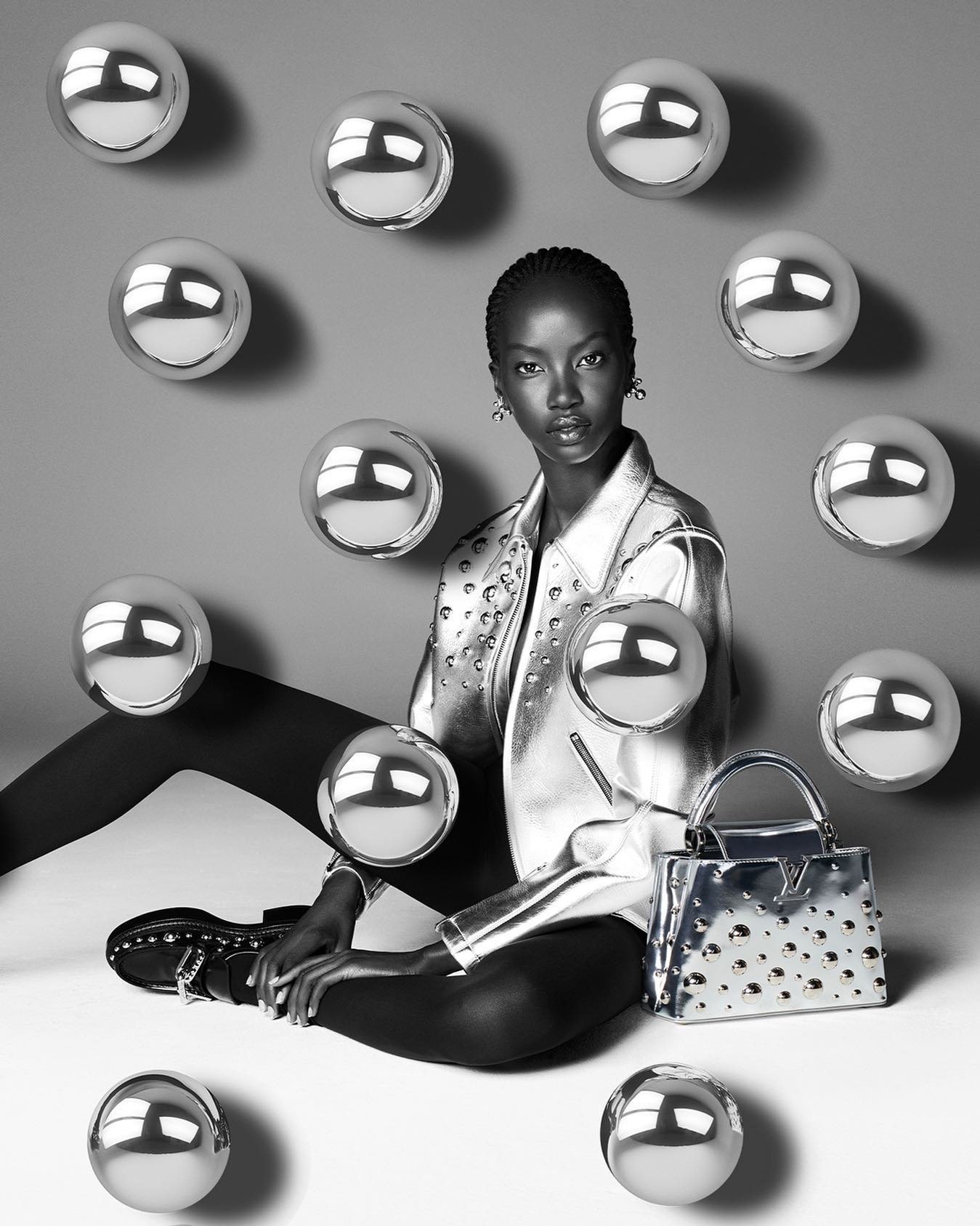 Bella Hadid  Louis Vuitton x Yayoi Kusama Global 2023 - IMG Models