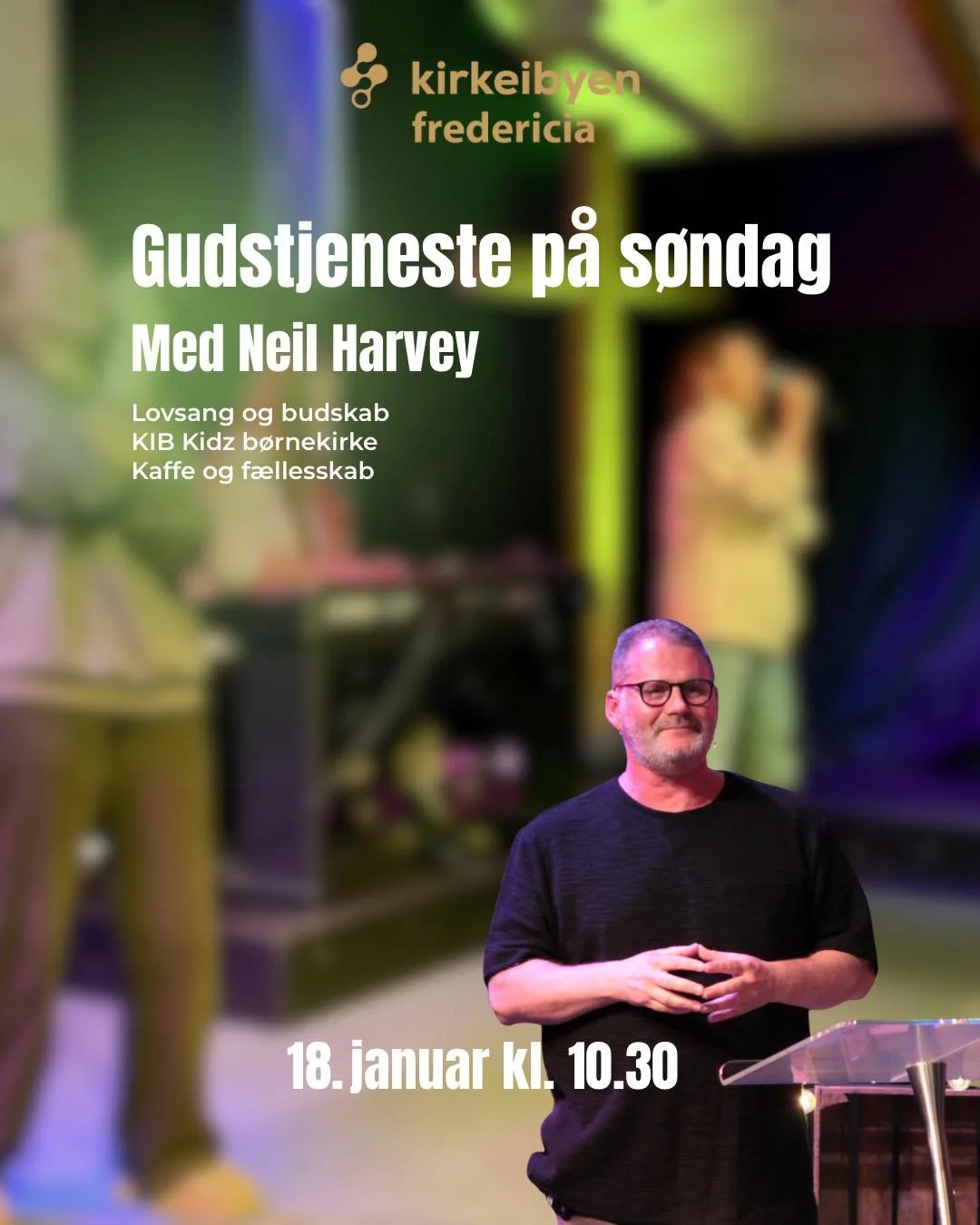 Kom og v&aelig;r en del af f&aelig;llesskabet og oplev Guds n&aelig;rv&aelig;r og lad Guds ord opmuntre dig. 

Come and be a part of the fellowship, experience God&rsquo;s presence and let His word encourage you.
