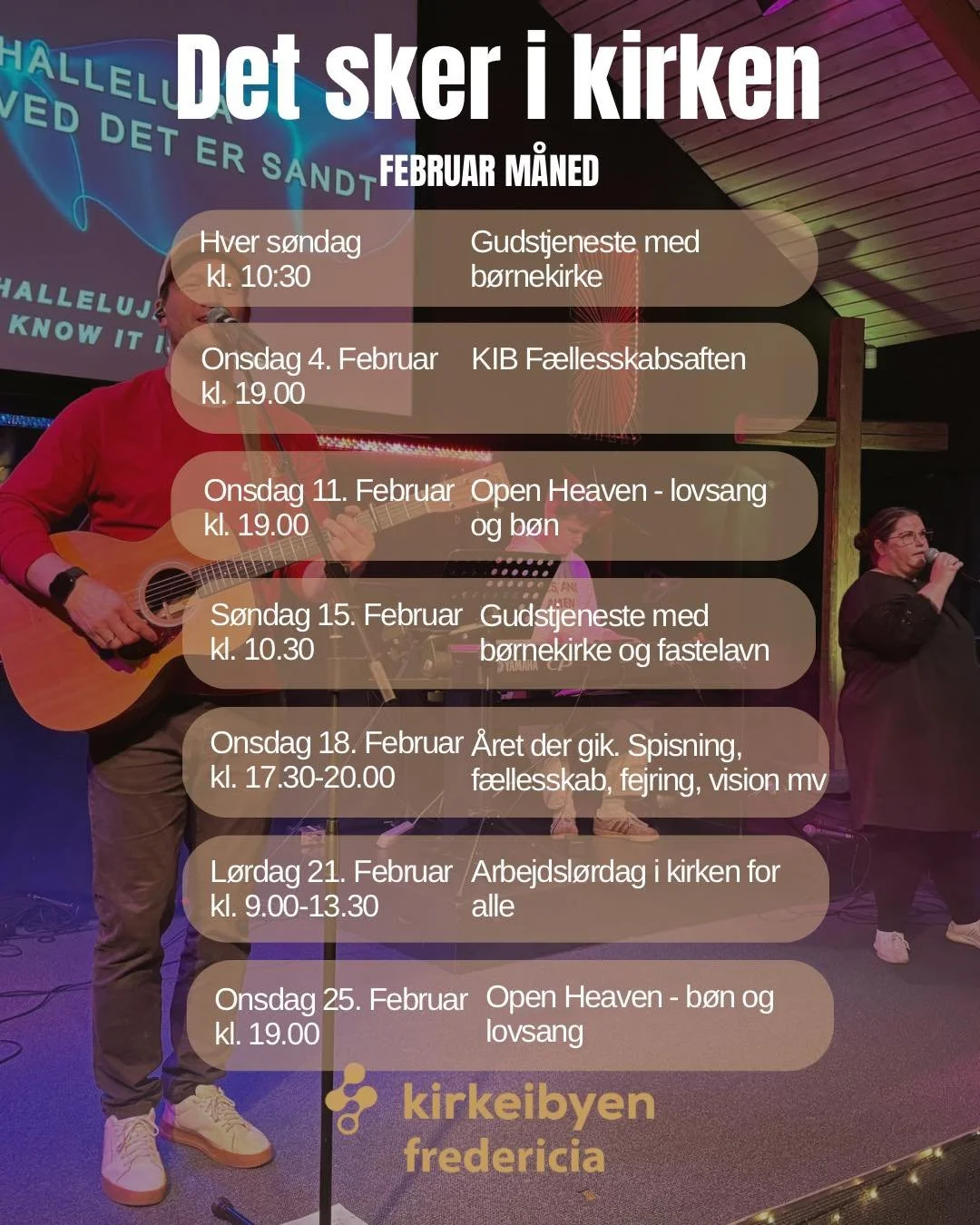 Februar i kirken - February in church