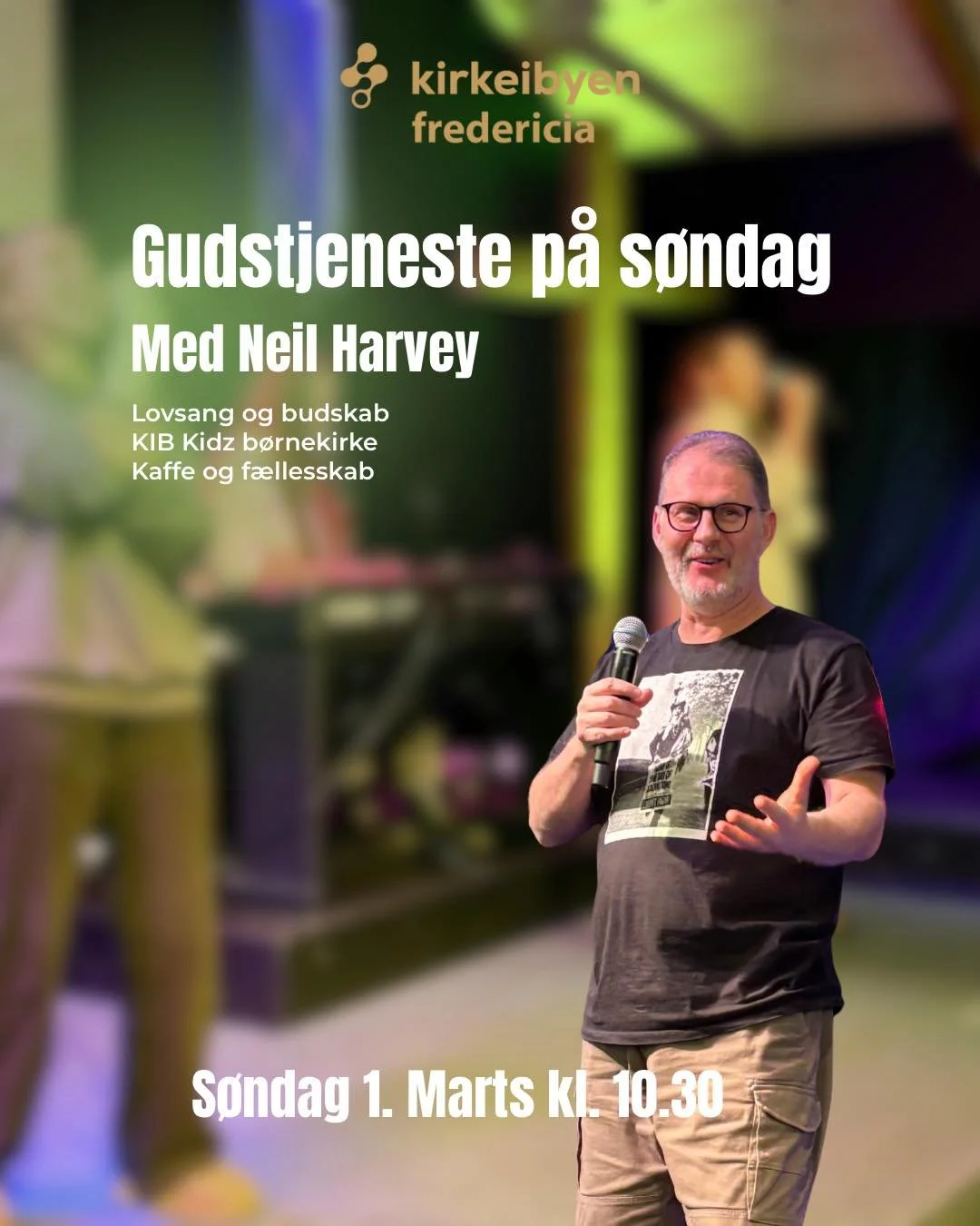 S&oslash;ndag er kirken stedet at v&aelig;re, hvis du vil opleve Guds n&aelig;rv&aelig;r og h&oslash;re et budskab, du kan leve efter i dagligdagen. Vi h&aring;ber at se dig. 

On Sunday the church is the place to be if you want to experience Gods pr