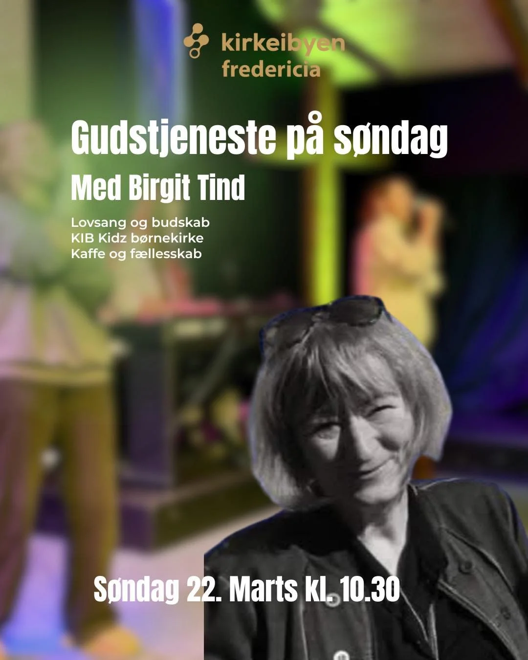 Vi gl&aelig;der til at samles igen p&aring; s&oslash;ndag. Vi &oslash;nsker at skabe livsforvandlende m&oslash;der med Jesus og med andre mennesker. Birgit Tind fra Teglg&aring;rdskirken kommer og deler Guds ord med os. 

We look forward to gathering