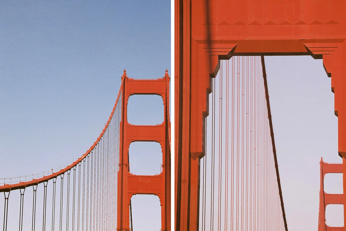 International Orange Golden Gate Bridge Cord Industries