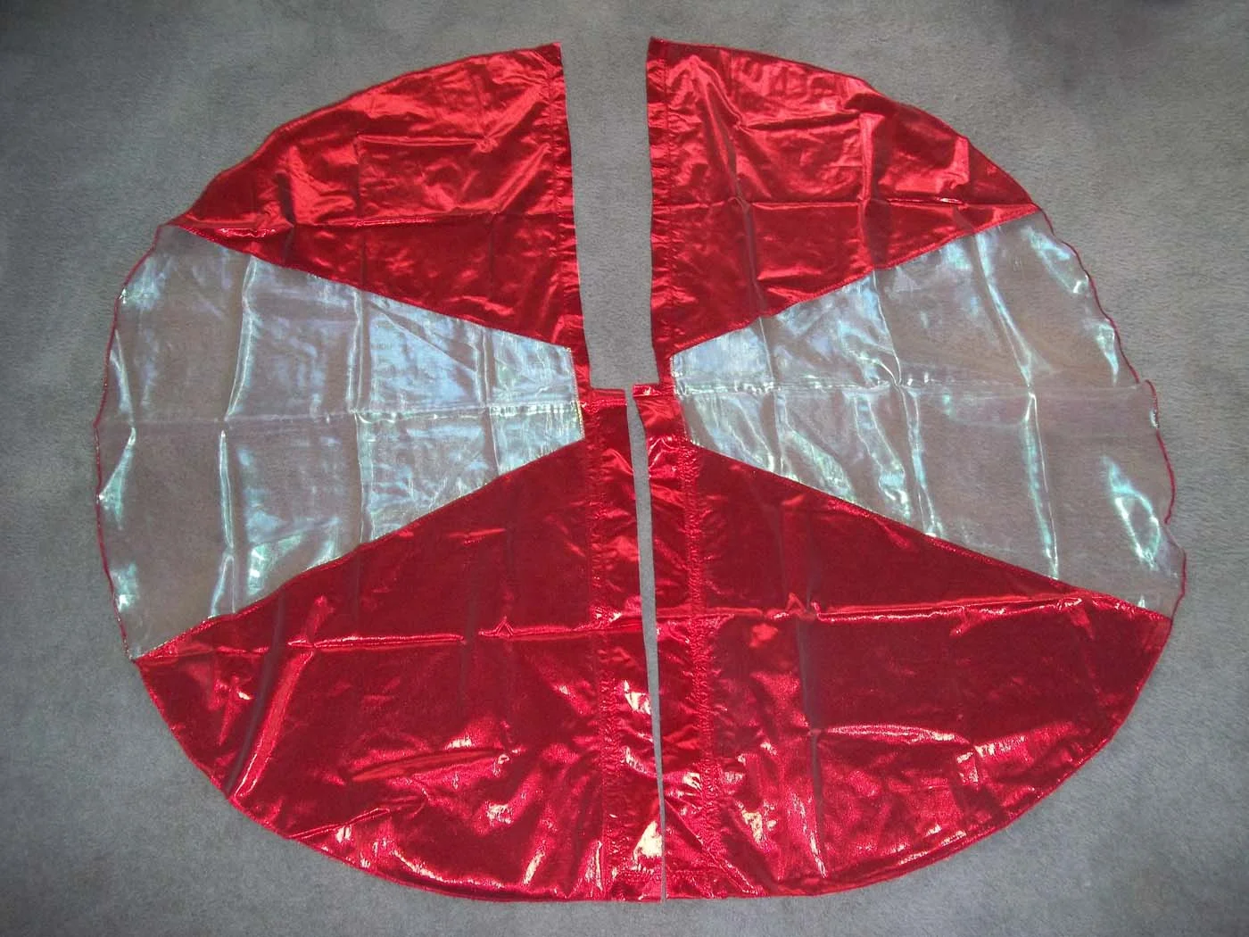 Fire of Heaven'Red. White organza. Red' Trinity Line.jpg