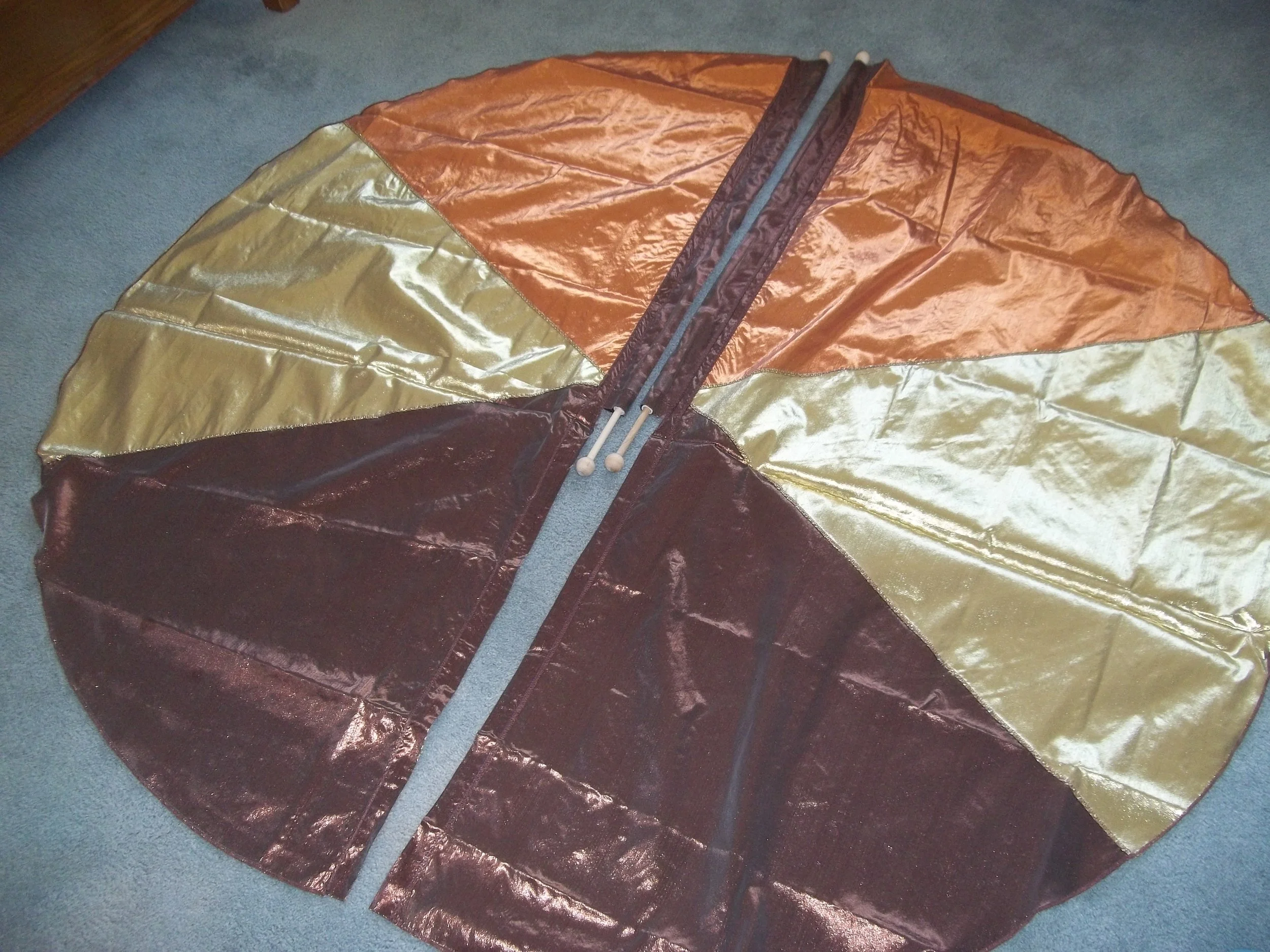 The Battle Cry-Copper/Gold/Bronze Lame-Flag