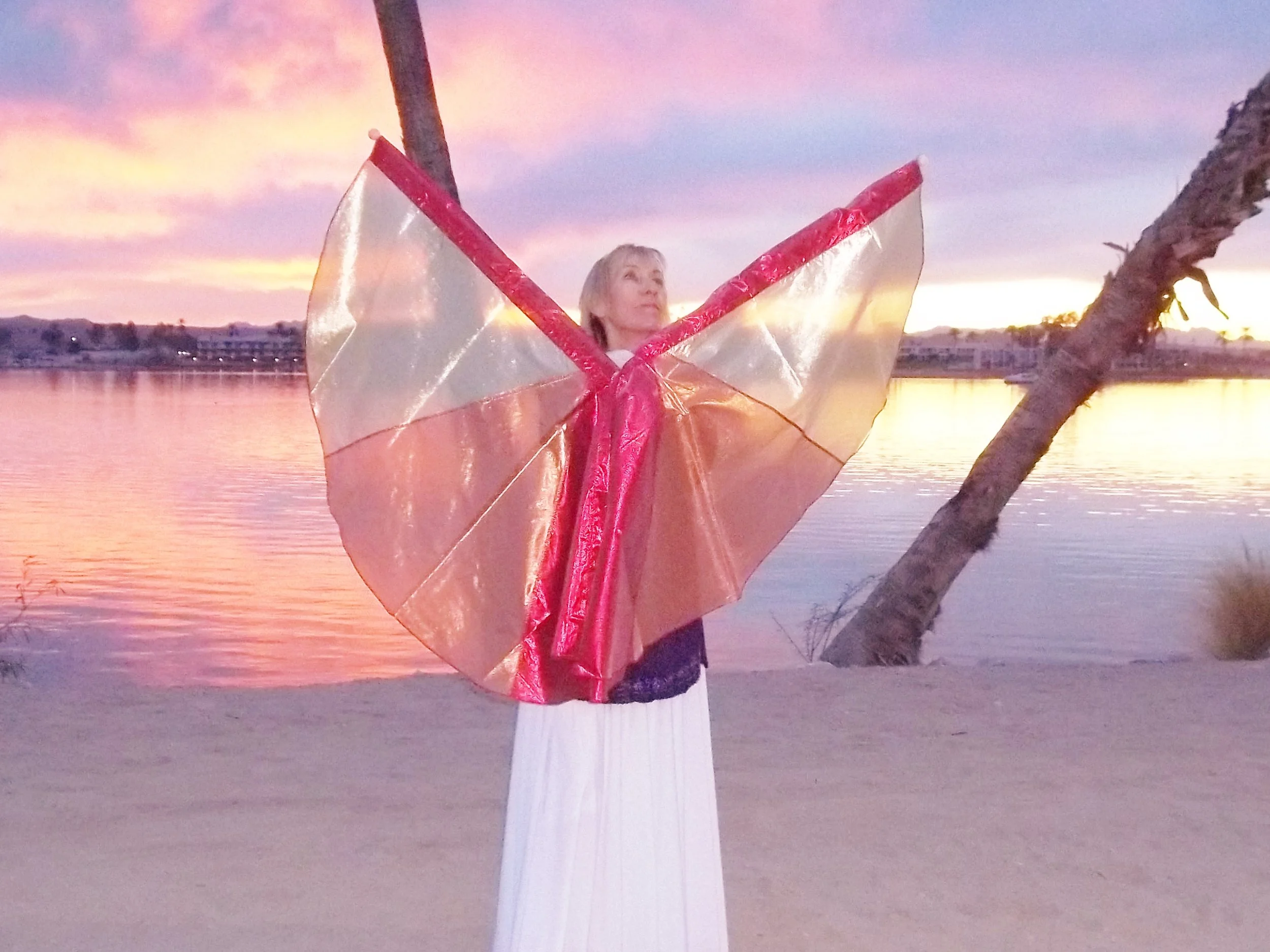 Jewel of a Crown! Wall of Fire Flags ! Trinity Line....12.4.15.JPG