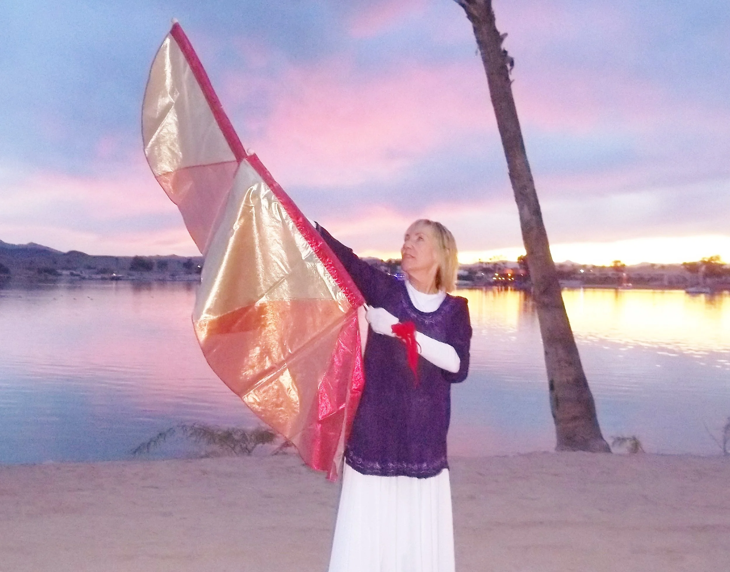 Your Love Is ! Wall of Fire Flags...Trinity Line..12.4.15.JPG