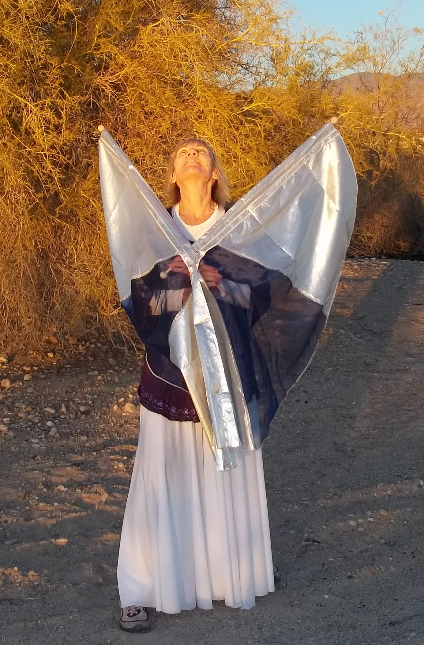 Blessed One! `O` Jerusalem flags. Trinity Line...12.18.18.JPG