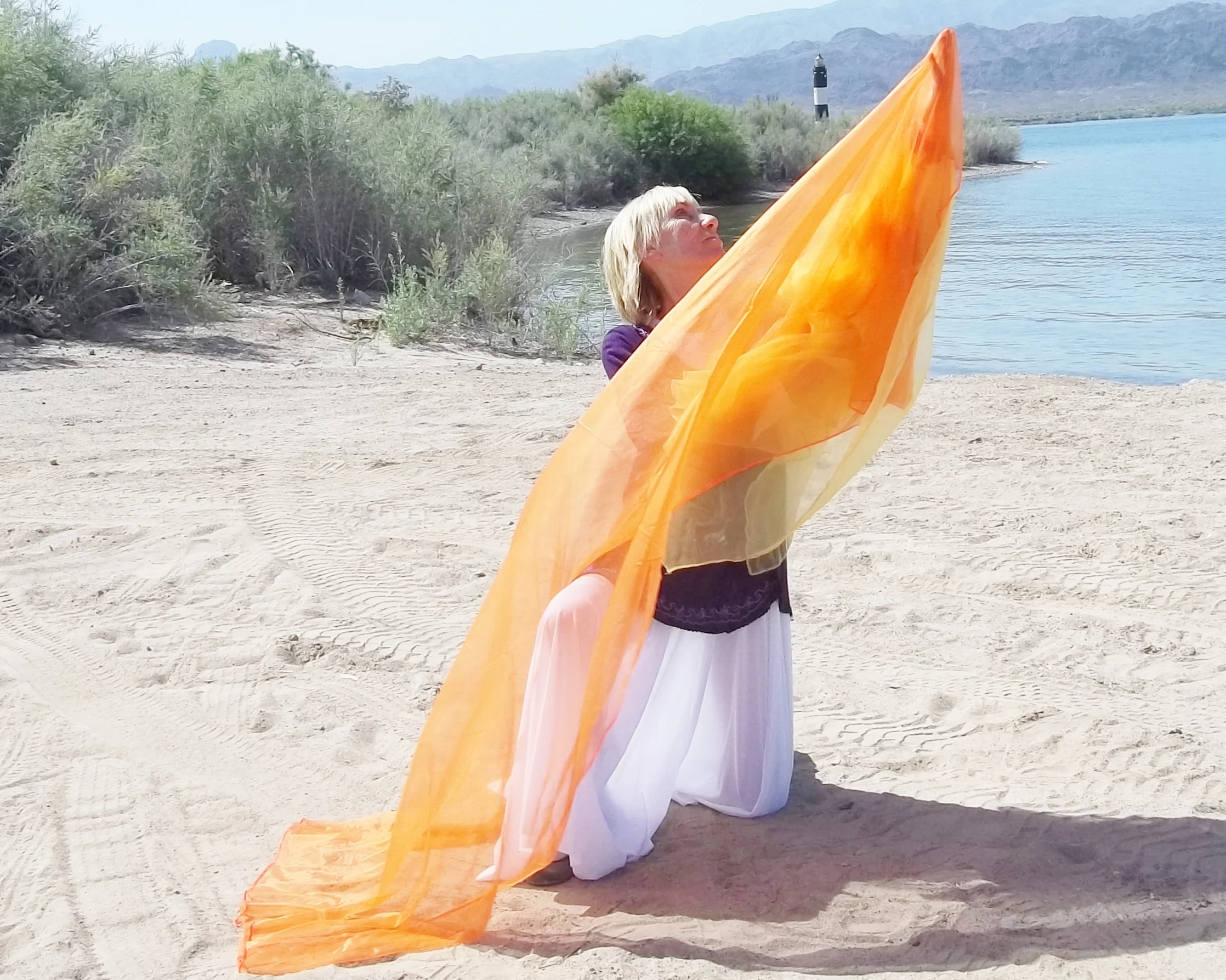 All Nations! Worship Veils Orange Yellow 4.1.15.JPG