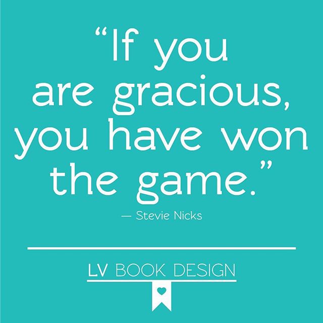 &ldquo;If you are gracious, you have won the game.&rdquo; -Stevie Nicks
#gracious #quotes #StevieNicks