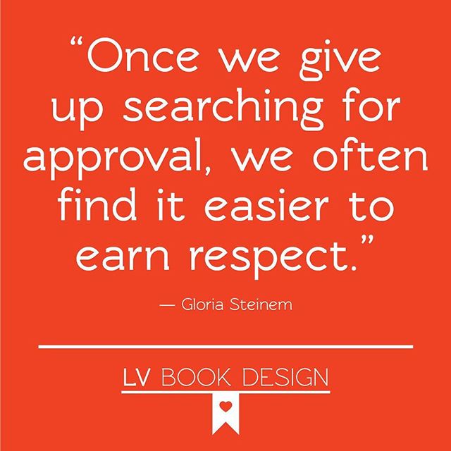 &ldquo;Once we give up searching for approval, we often find it easier to earn respect.&rdquo; -Gloria Steinem
#approval #respect #quotes #GloriaSteinem