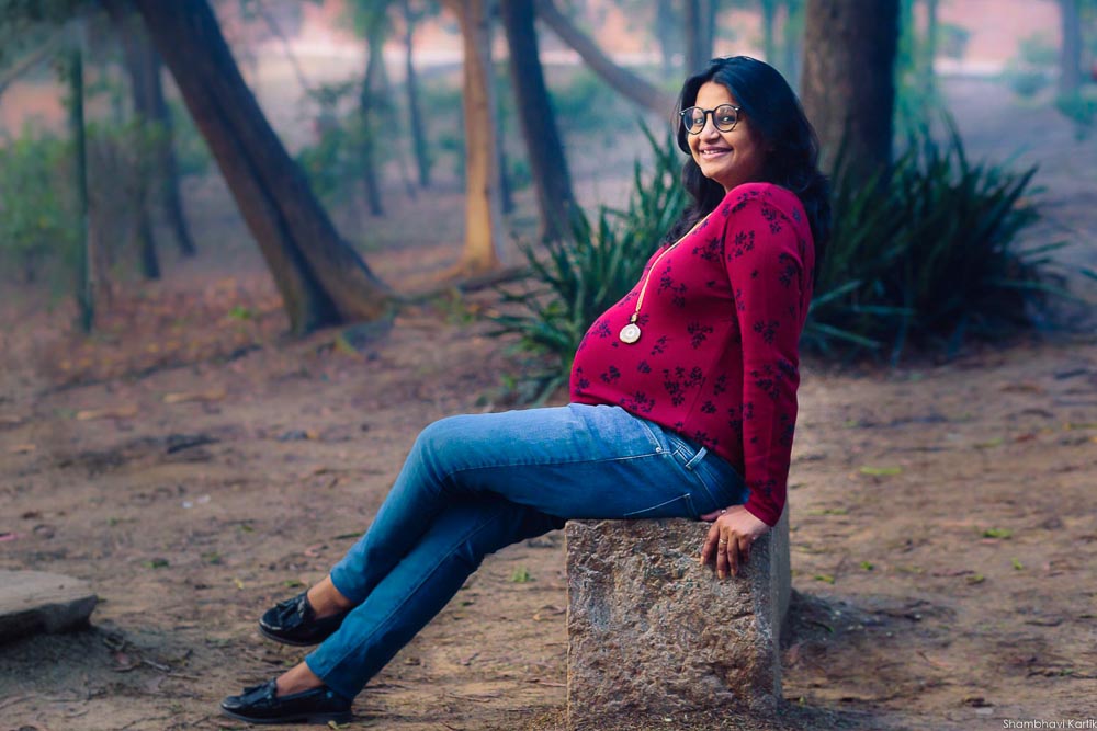 maternity photoshoot delhi