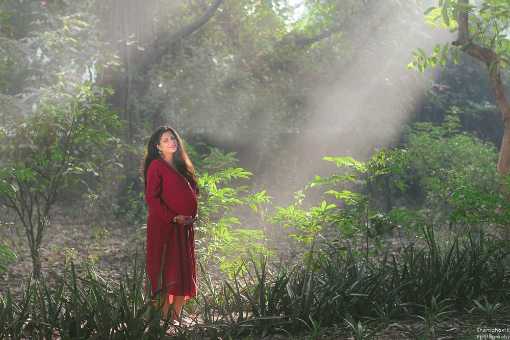 maternity photoshoot in delhi lodhi garden