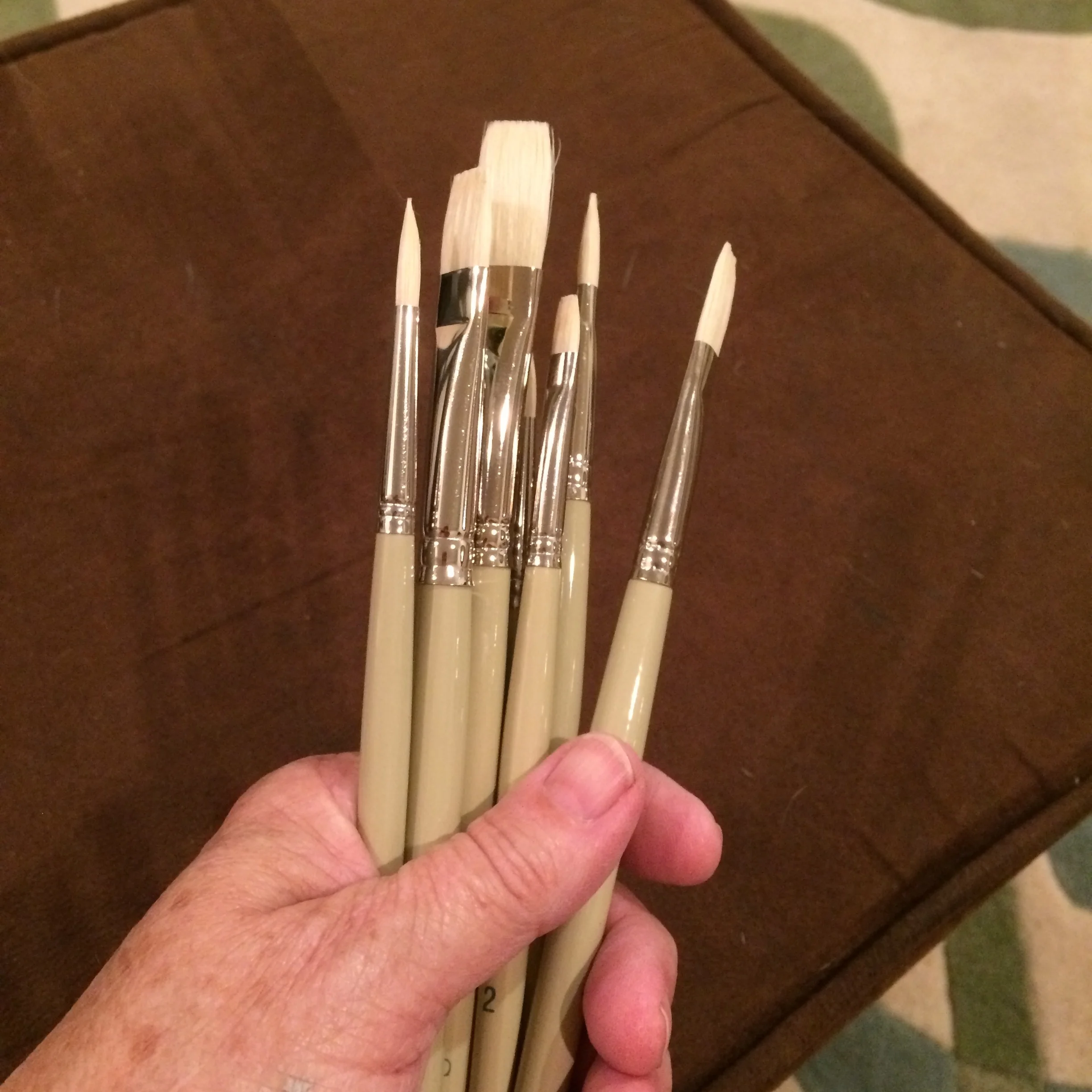 There's nothing like a batch of new brushes!