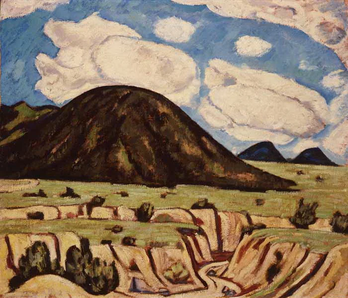 Marsden Hartley “New Mexico Landscape” 1920