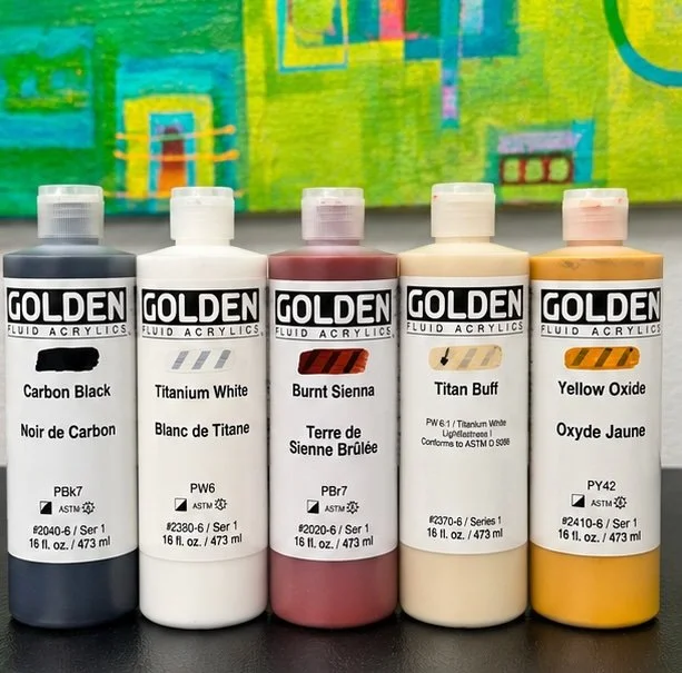 Golden Fluid – Yellow Oxide – 16 oz