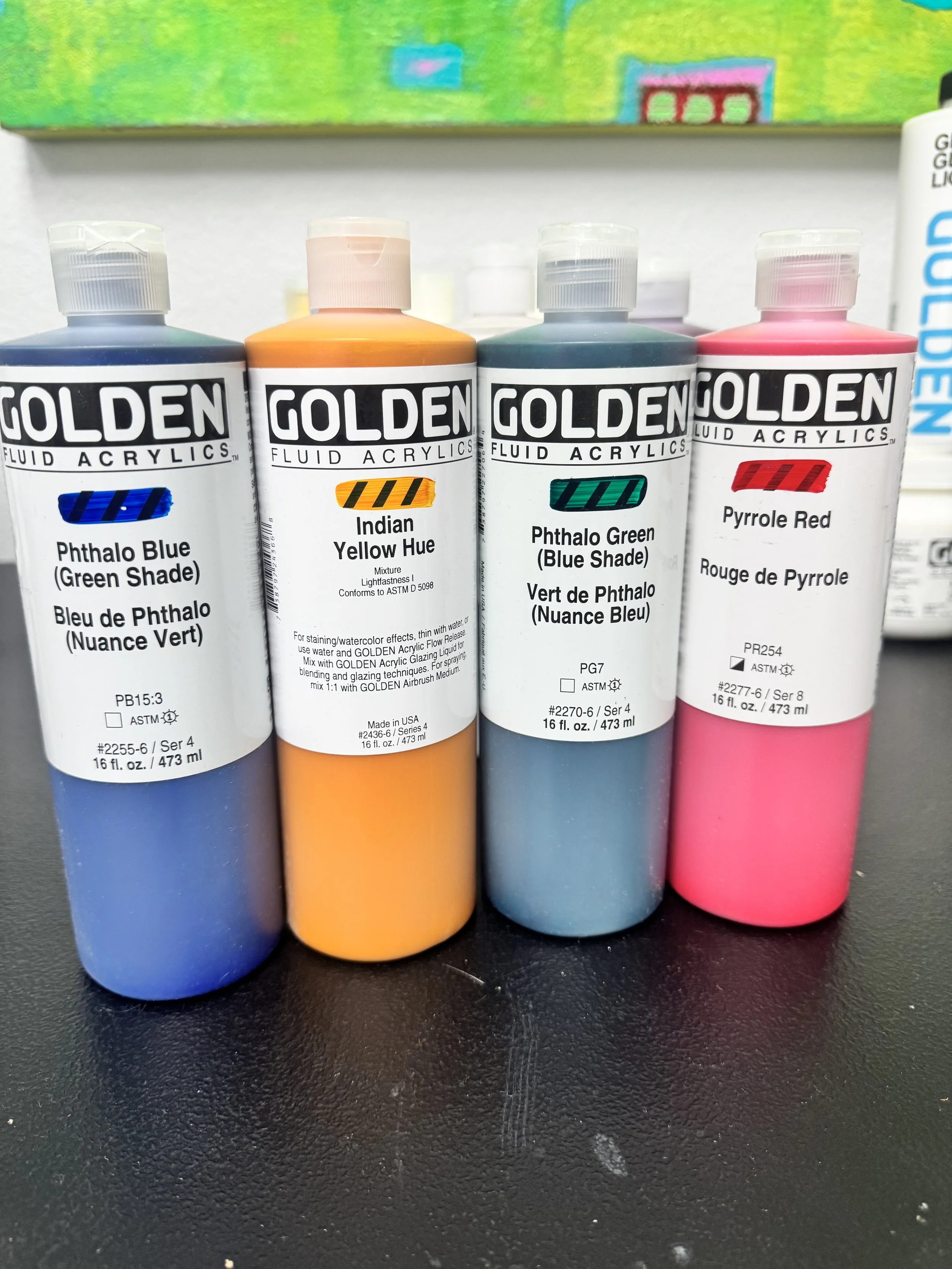 Golden Fluid – Pyrrole Red – 16 oz