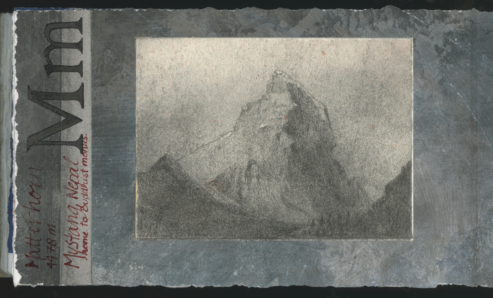 An A to Z of Mountains (detail)