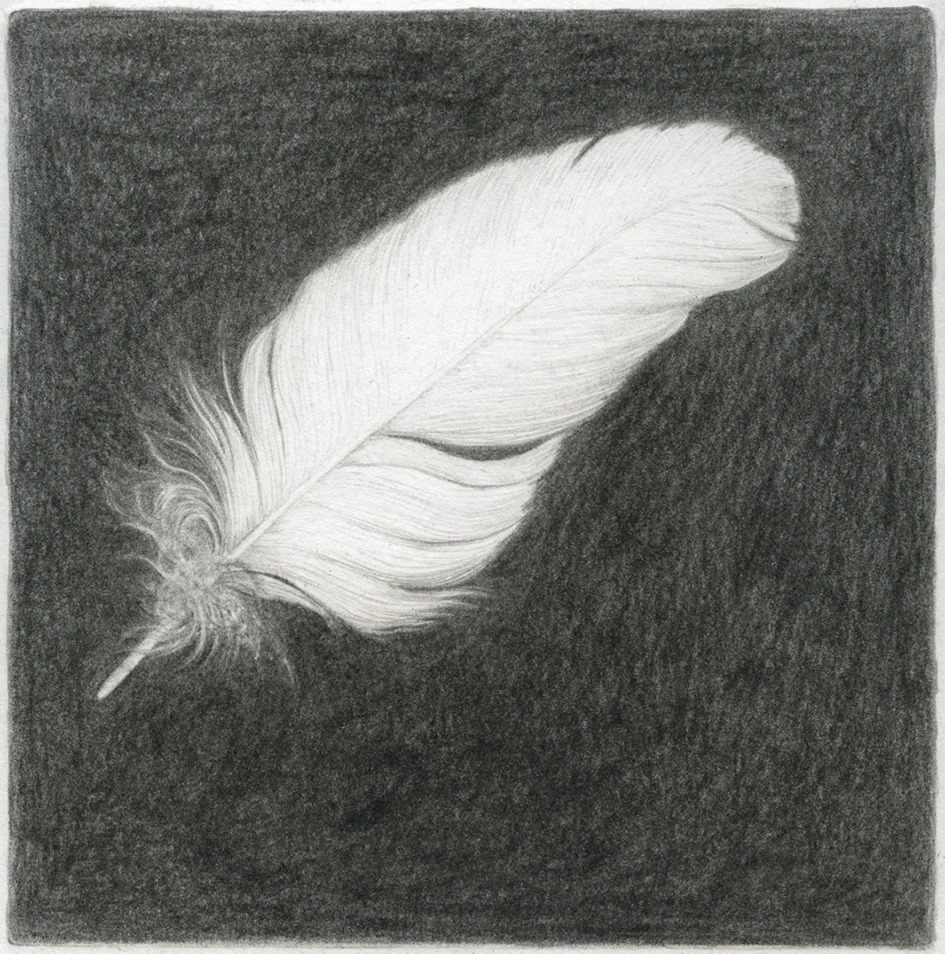 Pencil, 23x23 cm