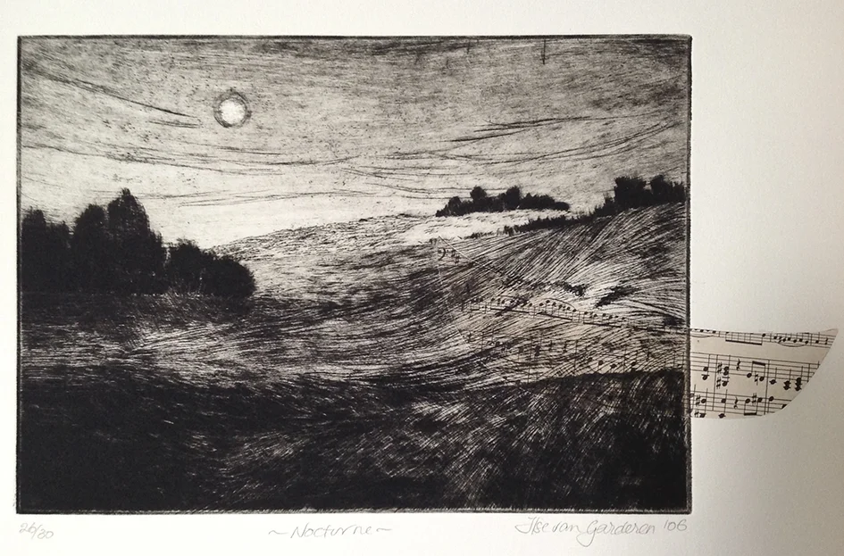 Nocturne, 30x42 cm