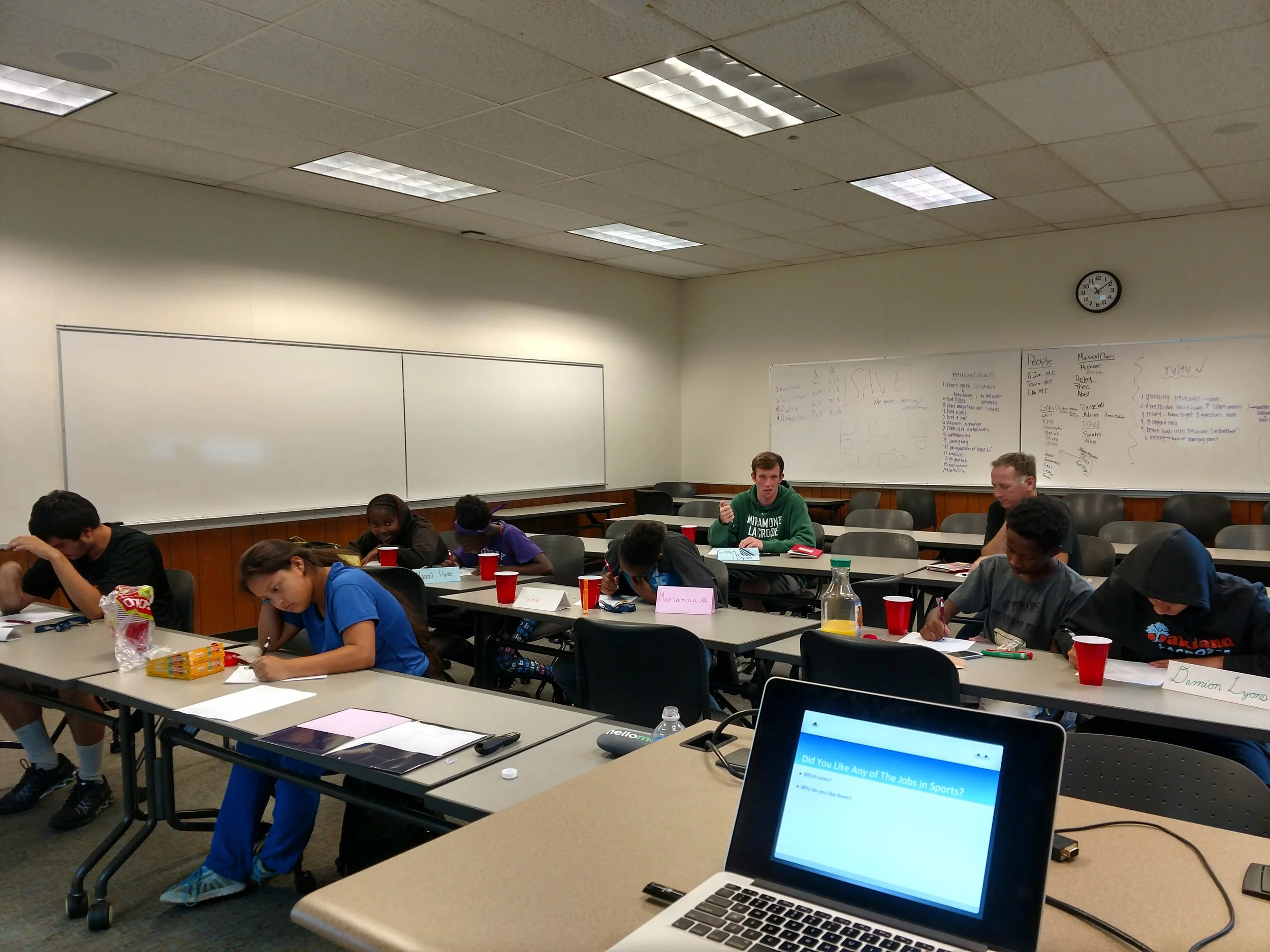 OLC Players Explore Careers in Sports Management