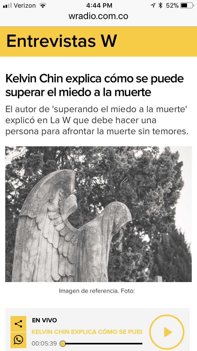 W Radio INTERVIEW with Kelvin Chin &amp; Grace Acosta