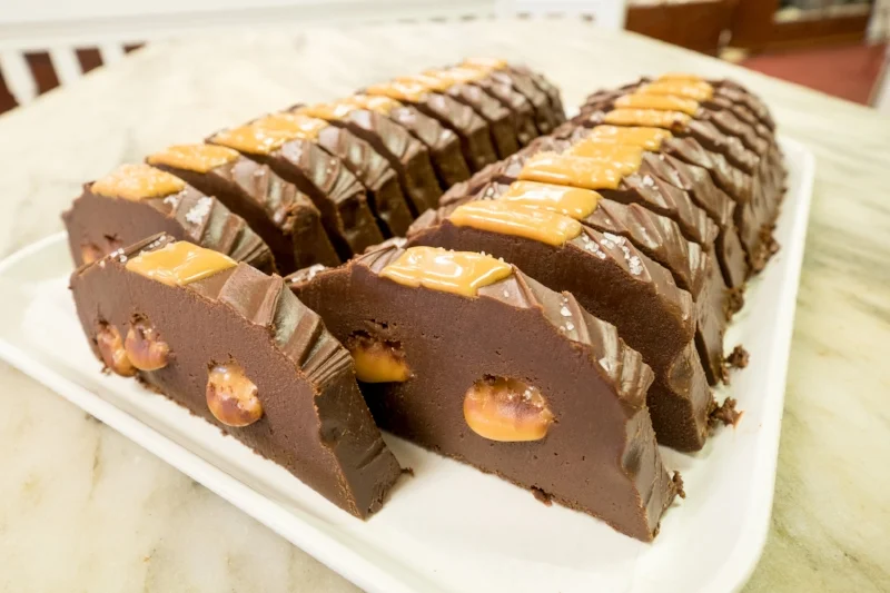 Double Dark Salted Caramel Chocolate Fudge