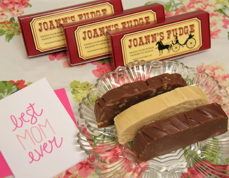 Choose from a variety of fudge flavors and box sizes for the perfect Mother's Day gift