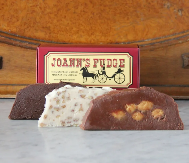 Joann's Fudge Three Slice Box