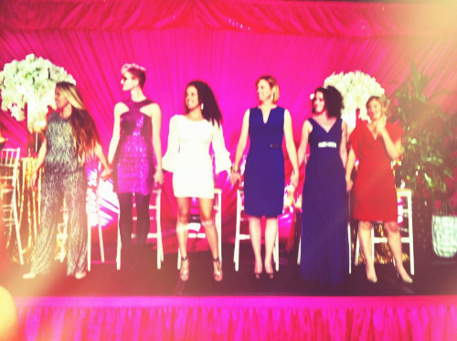 There I am, in the center, speaking on my first success panel after having had a 10k launch in my business, which was quickly followed by another 10k month and then a 33k month. It's a blurry pic but good vibes.