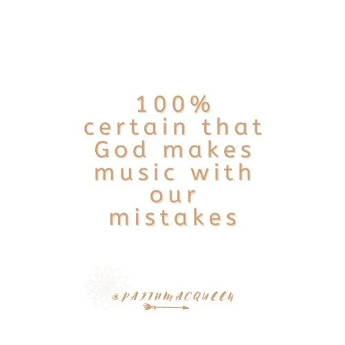 Disclaimer: You can&rsquo;t hear the music if you&rsquo;re too busy beating yourself up! Makes for peanut butter ears (ask me how I know!!!!!) let yourself be LOVED and forgiven and lifted up and made NEW today 💓🙏🏽💓