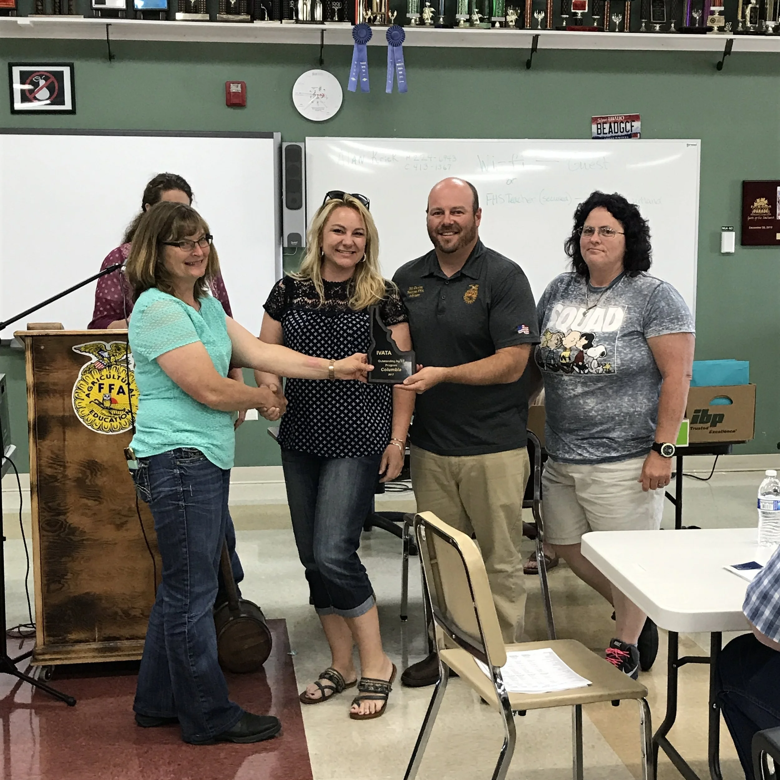 Outstanding Program-Nampa, Janna Volkers, Pat Dixon, Tami Frank