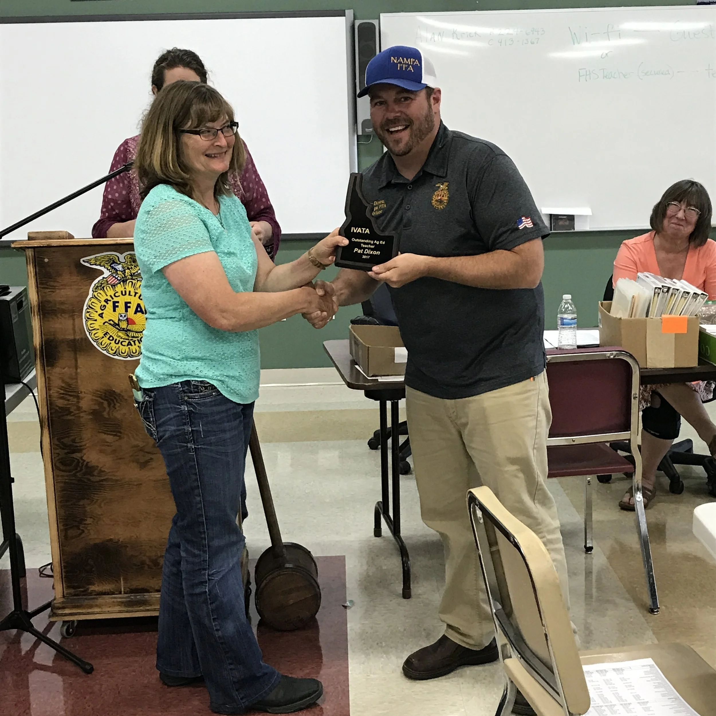 Outstanding Teacher-Pat Dixon, Nampa 